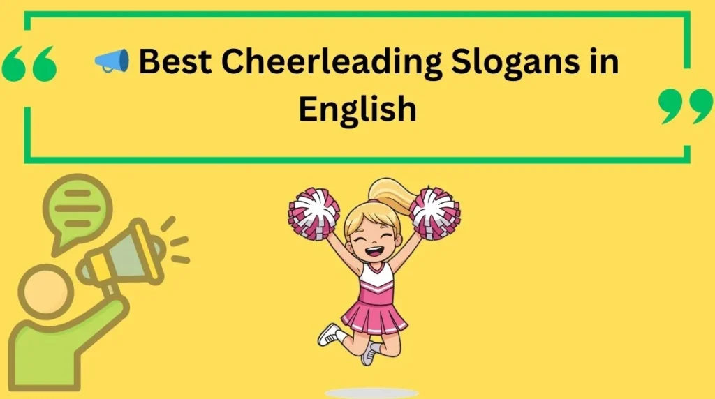 Best Cheerleading Slogans in English