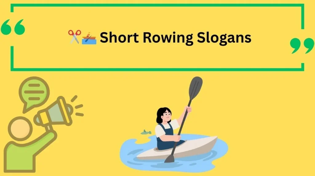 Short Rowing Slogans