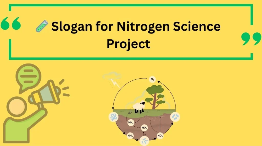 Slogan for Nitrogen Science Project