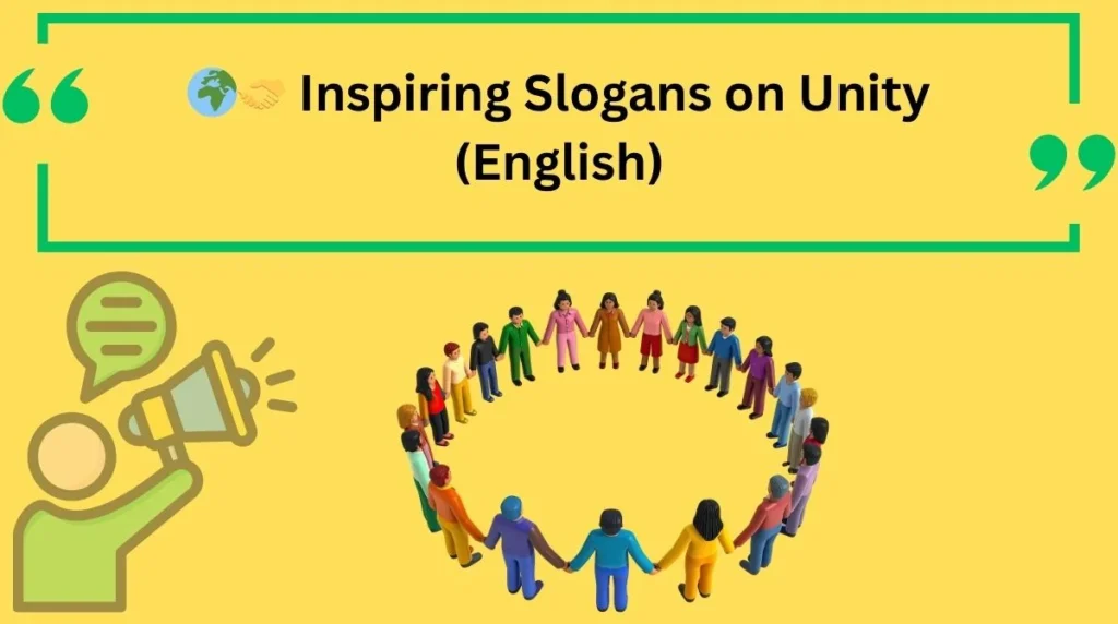 Inspiring Slogans on Unity (English)