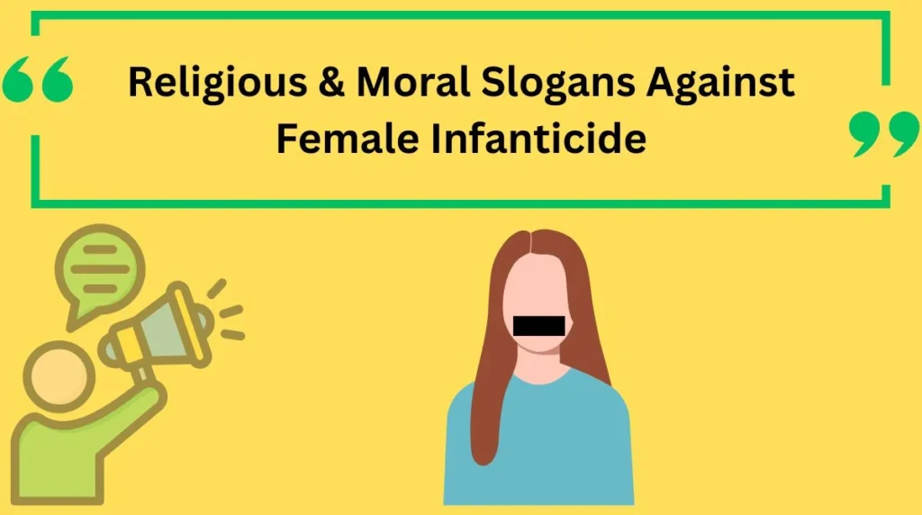 Religious & Moral Slogans Against Female Infanticide