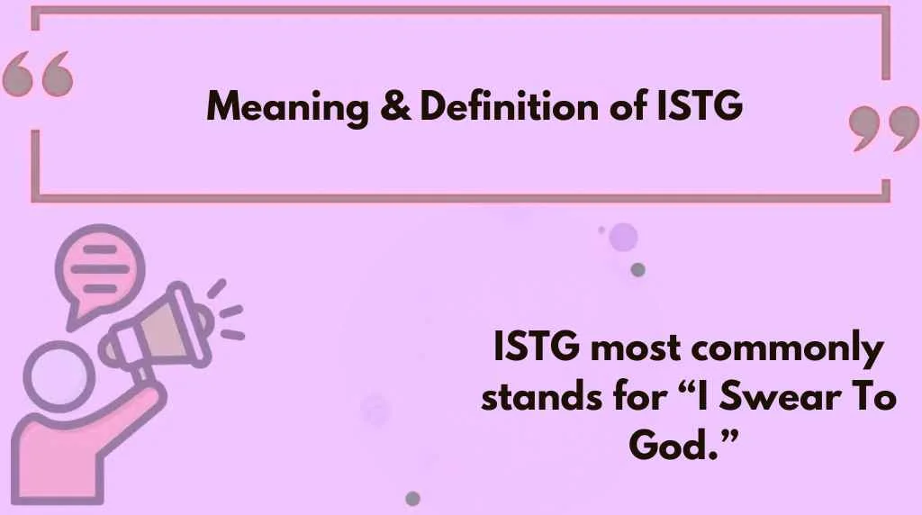 Meaning & Definition of ISTG
