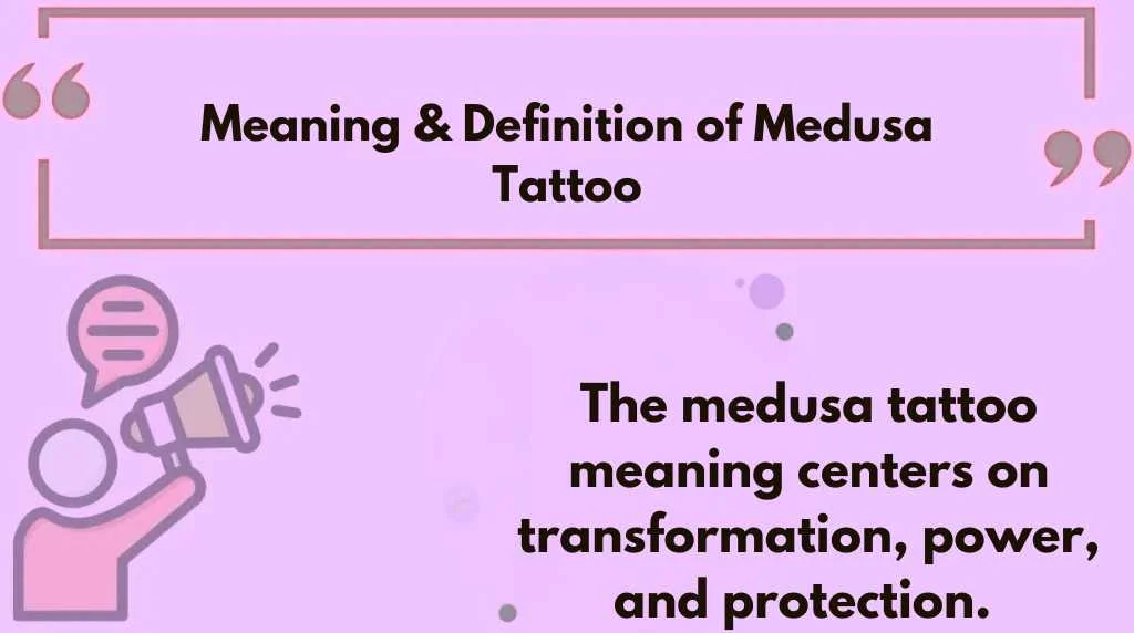 Meaning & Definition of Medusa Tattoo