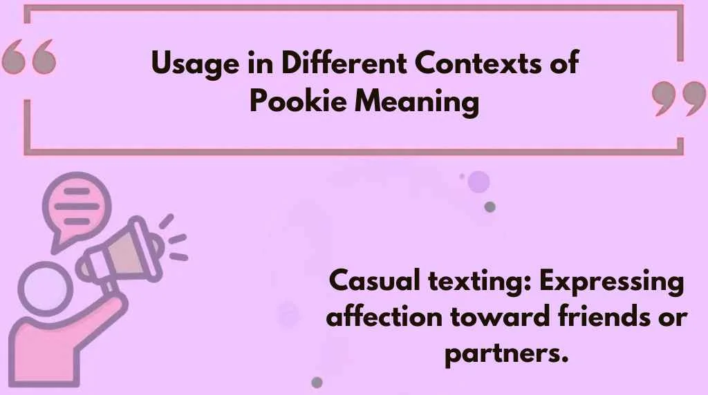 Usage in Different Contexts of Pookie Meaning