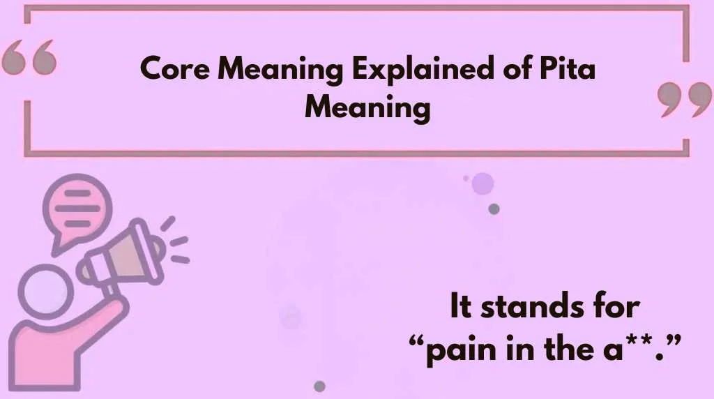 Core Meaning Explained of Pita Meaning
