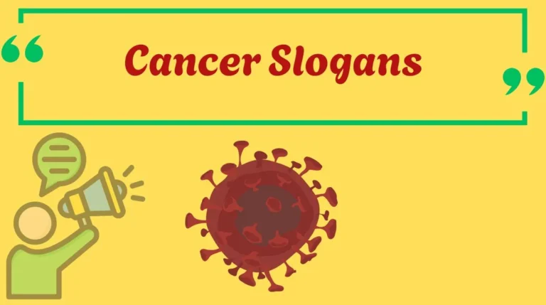 Cancer Slogans