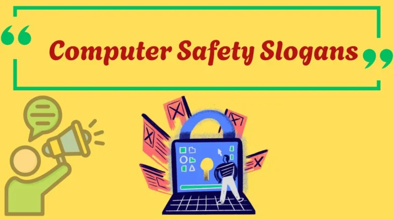 Computer Safety Slogans