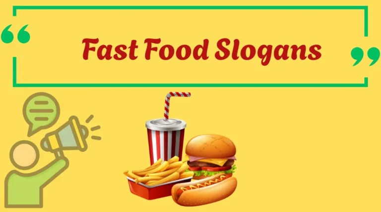 Fast Food Slogans