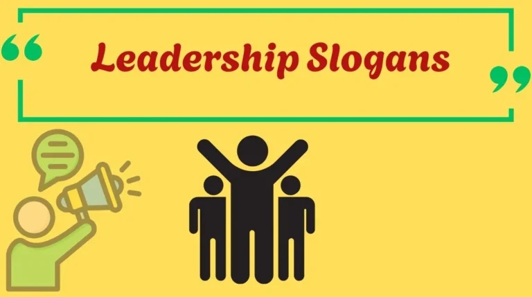 Leadership Slogans