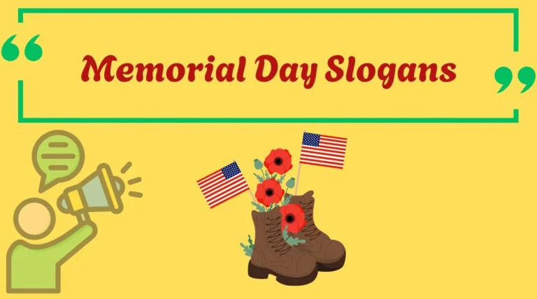 Memorial Day Slogans