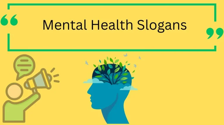 Mental Health Slogans