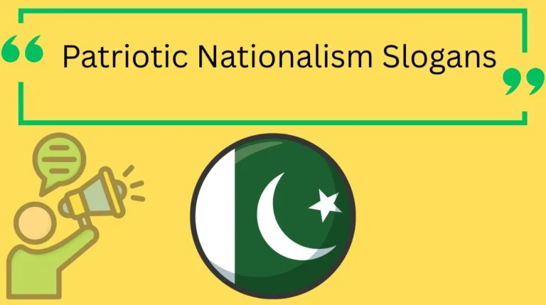 Patriotic Nationalism Slogans