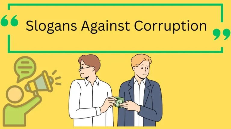 Slogans Against Corruption