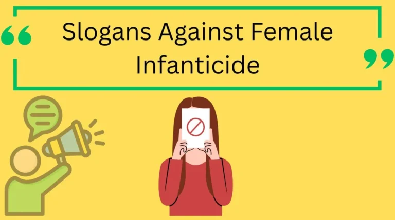 Slogans Against Female Infanticide