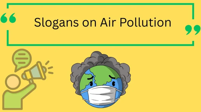 Slogans on Air Pollution