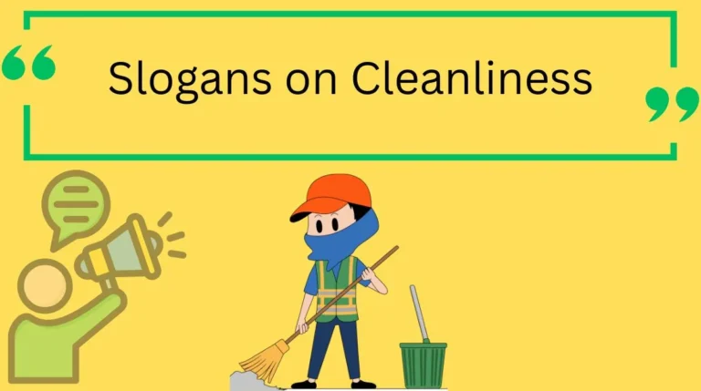 Slogans on Cleanliness