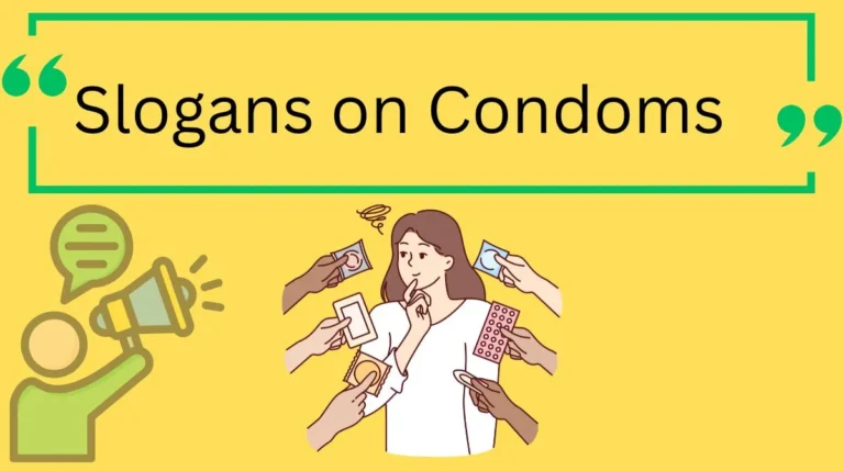 Slogans on Condoms