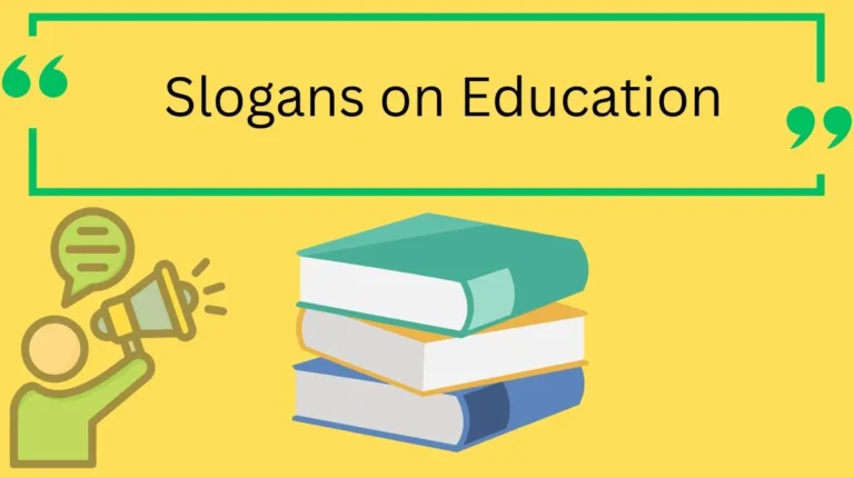 Slogans on Education