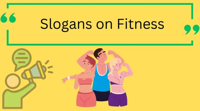 Slogans on Fitness