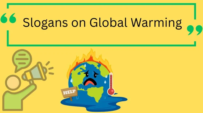 Slogans on Global Warming