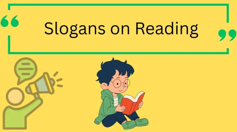 Slogans on Reading