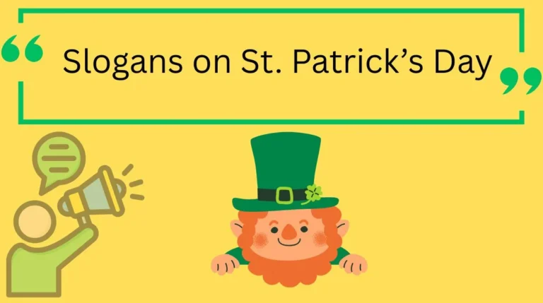 Slogans on St. Patrick’s Day