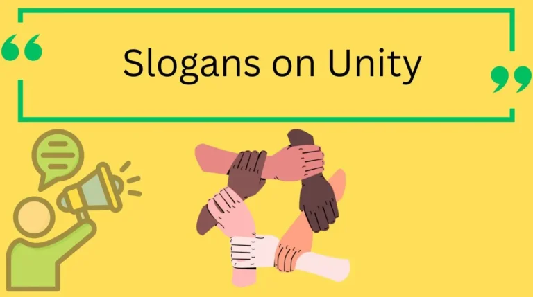 Slogans on Unity