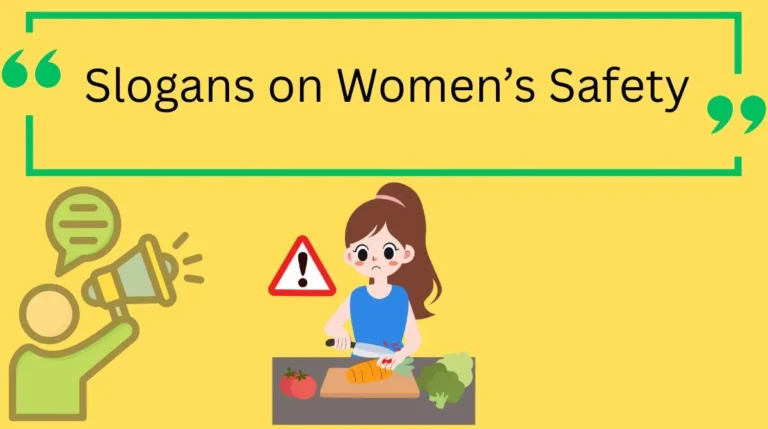 Slogans on Women’s Safety