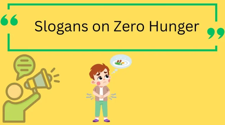 Slogans on Zero Hunger