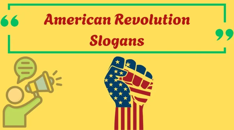 American Revolution Slogans