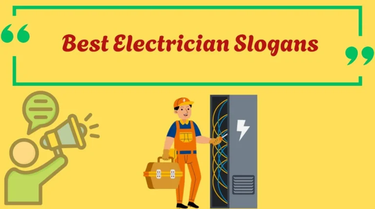 Best Electrician Slogans