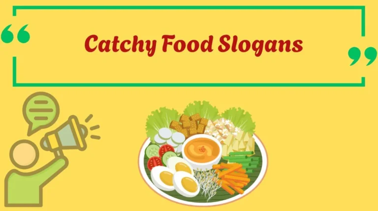 Catchy Food Slogans