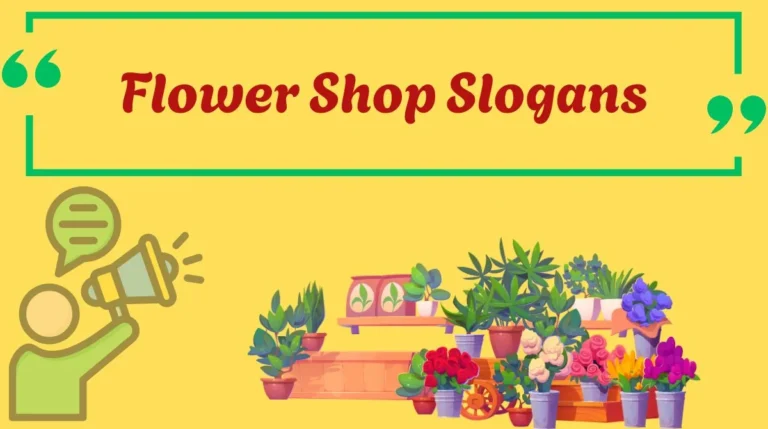 Flower Shop Slogans