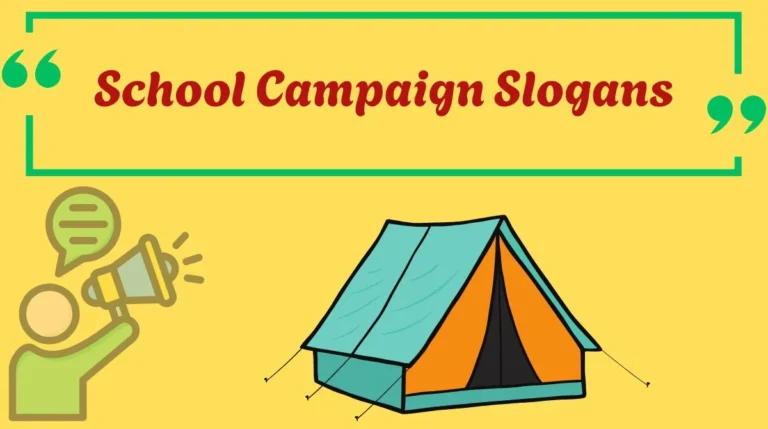 School Campaign Slogans