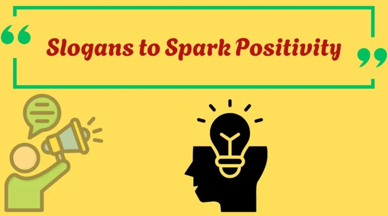 Slogans to Spark Positivity