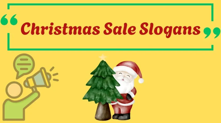Christmas Sale Slogans