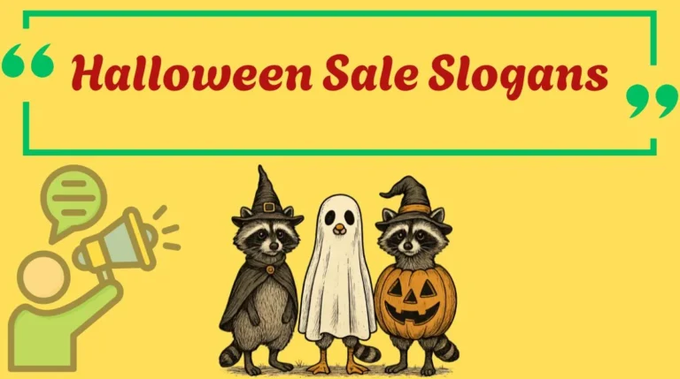 Halloween Sale Slogans