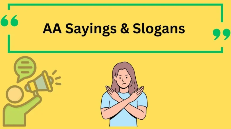 AA Sayings & Slogans