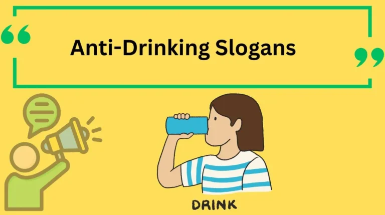 Anti-Drinking Slogans