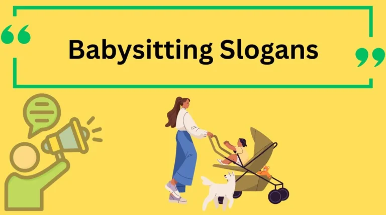 Babysitting Slogans