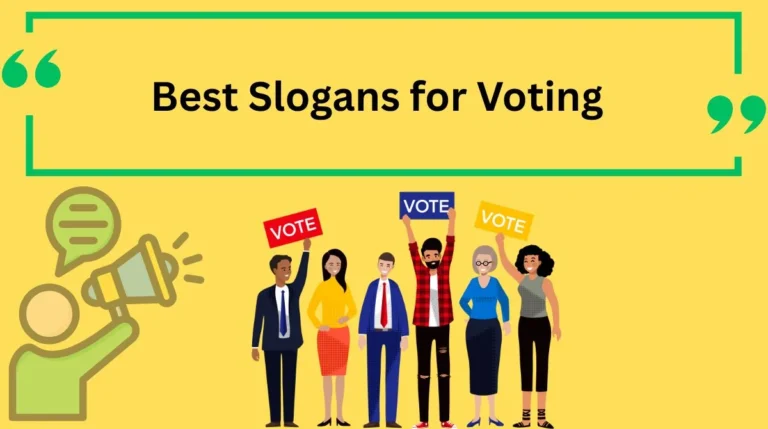 Best Slogans for Voting