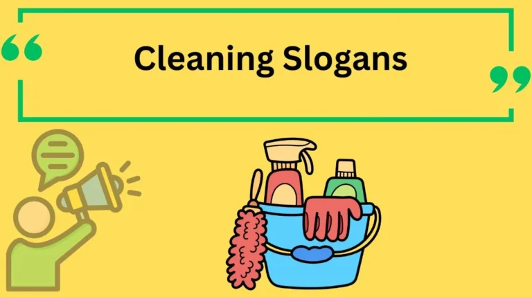 Cleaning Slogans