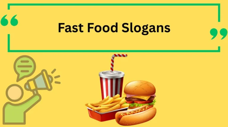 Fast Food Slogans
