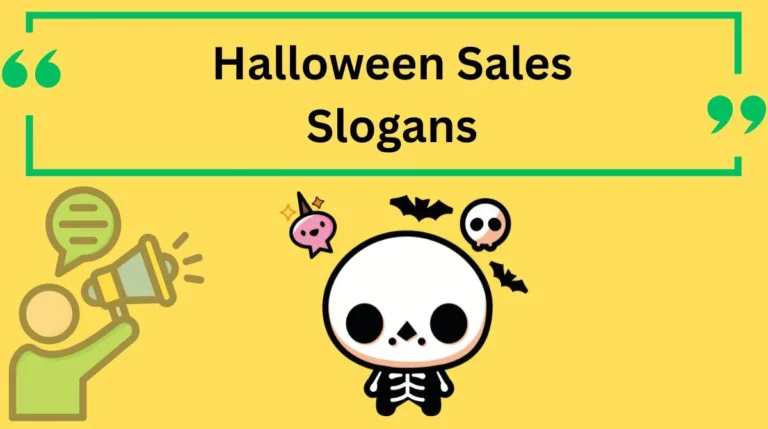 Halloween Sales Slogans