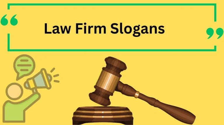 Law Firm Slogans