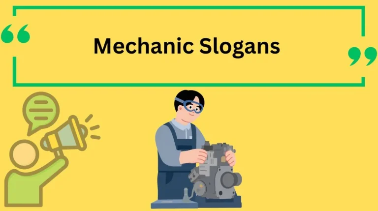 Mechanic Slogans