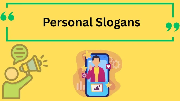 Personal Slogans