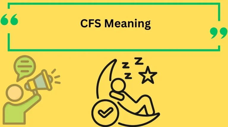 CFS Meaning Slang: What It Really Stands For and How to Use It Online