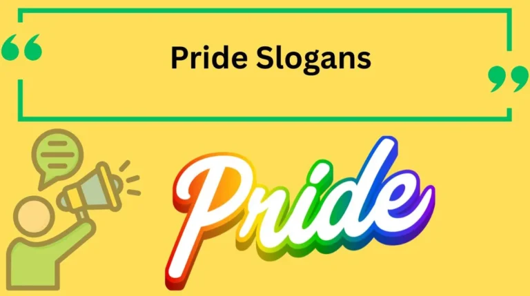 Pride Slogans