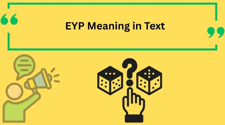 EYP Meaning in Text